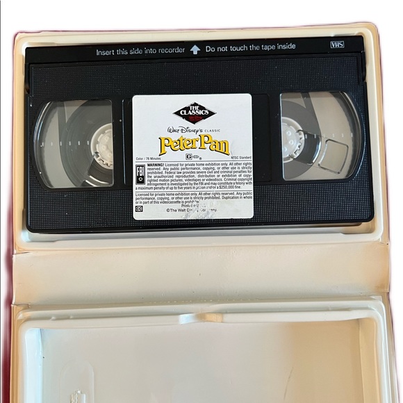 VHS - Peter Pan - Picture 3 of 3